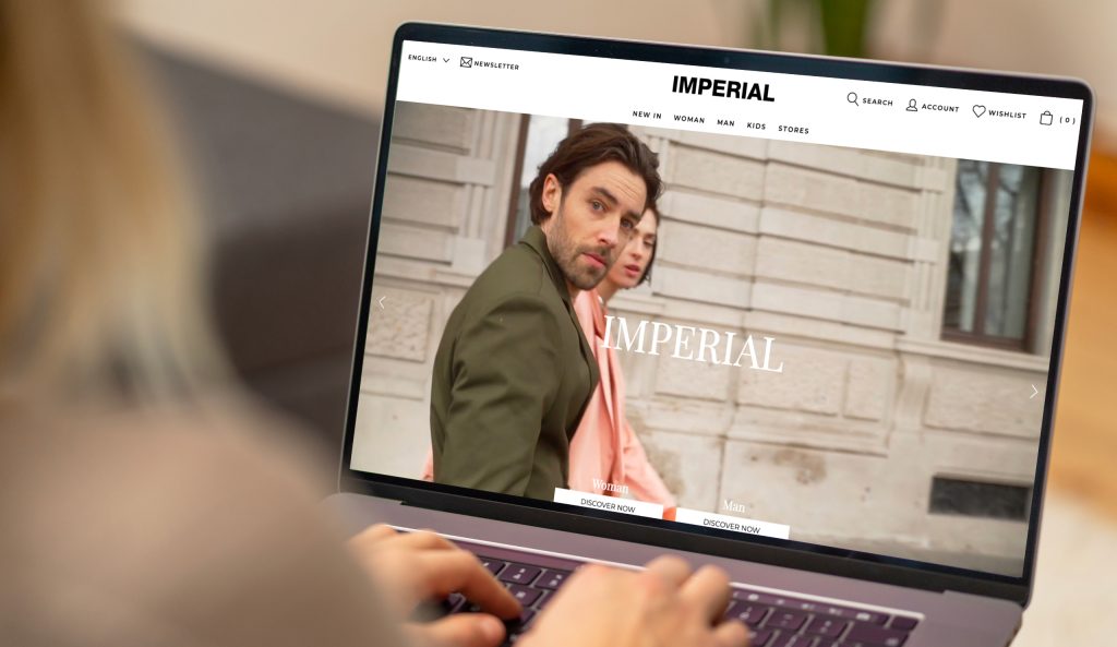 Imperial Fashion Group mobile site
