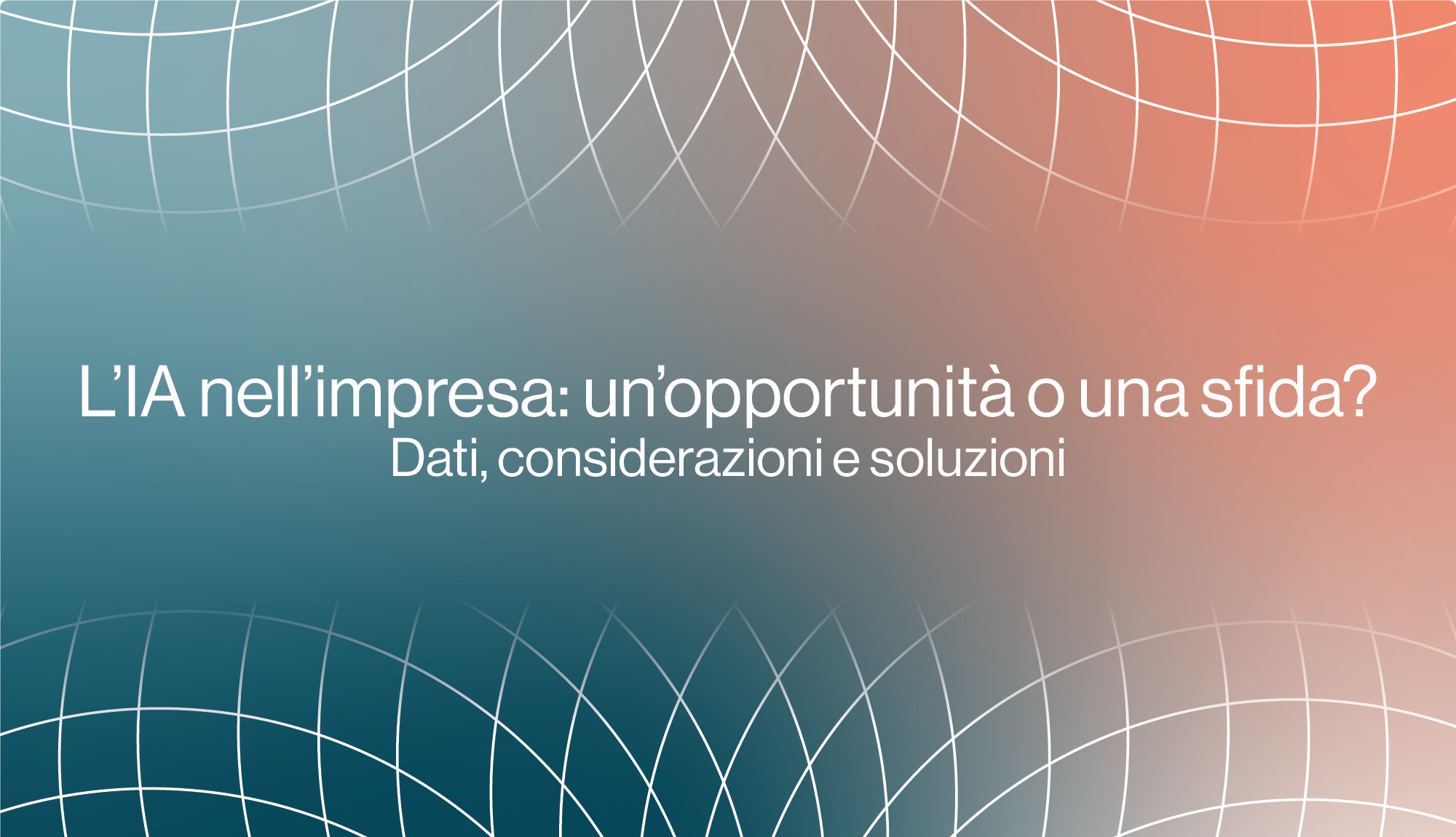 L'IA nell'impresa: un'opportunità o una sfida?