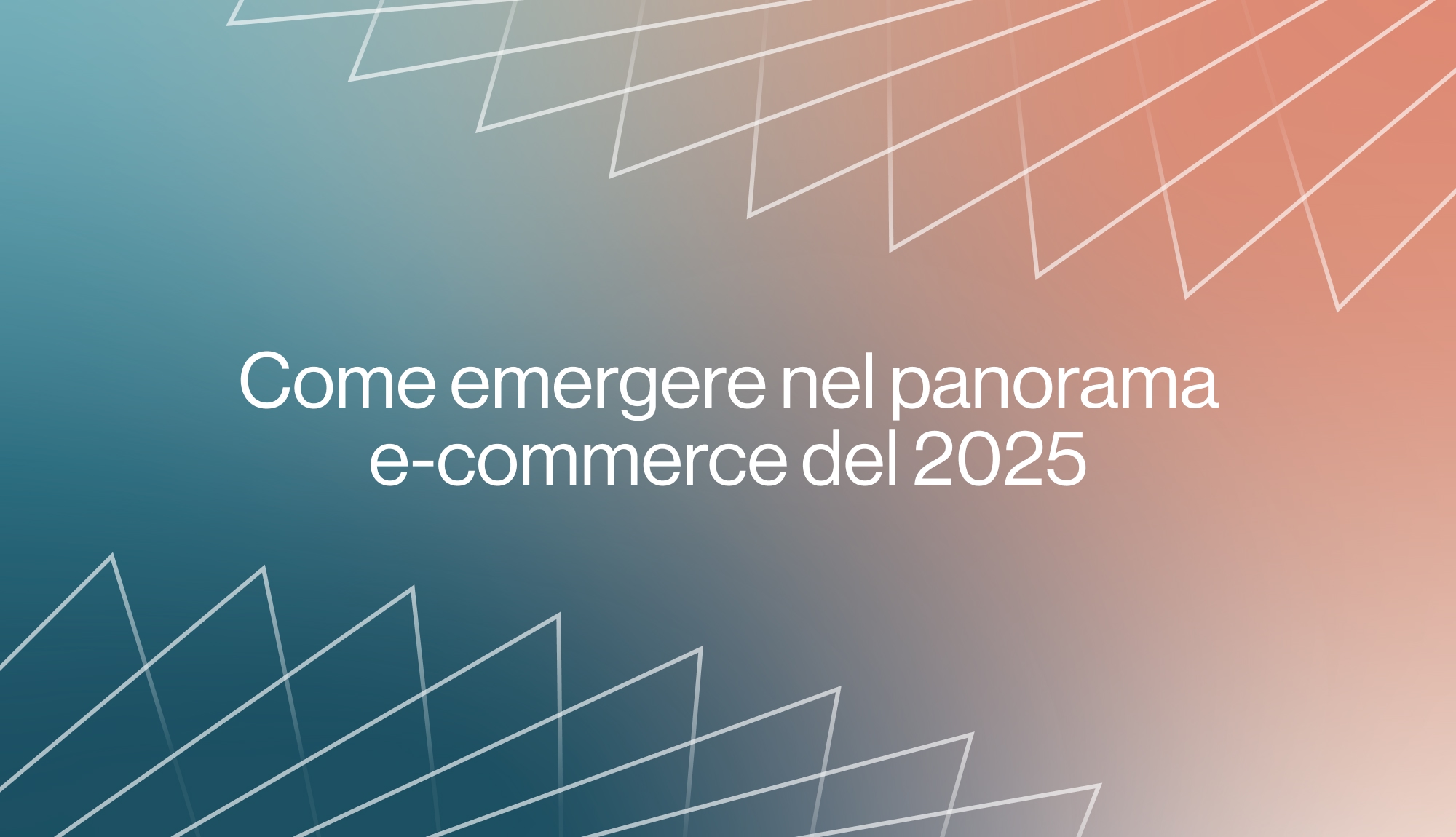 Il futuro dell'e-commerce: tendenze chiave per il 2025